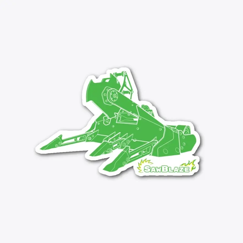 Green Bot Sticker